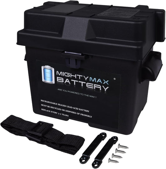  Mighty Max Group U1 Battery Box – Rugged Protection for Marine, Solar & Mobility Use