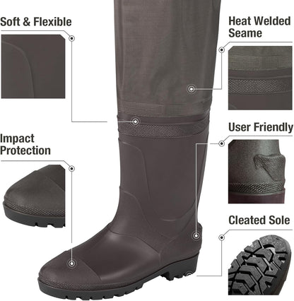 Hip Waders Waterproof Fishing Boots