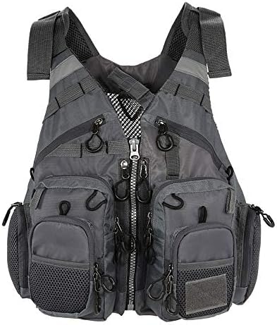 JKSPORTS Fly Fishing Vest & Safety Life Jacket