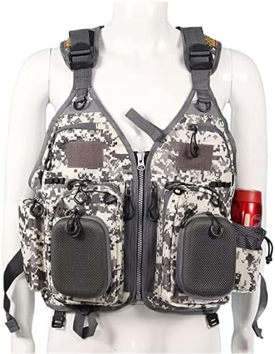 JKSPORTS Fly Fishing Vest & Safety Life Jacket