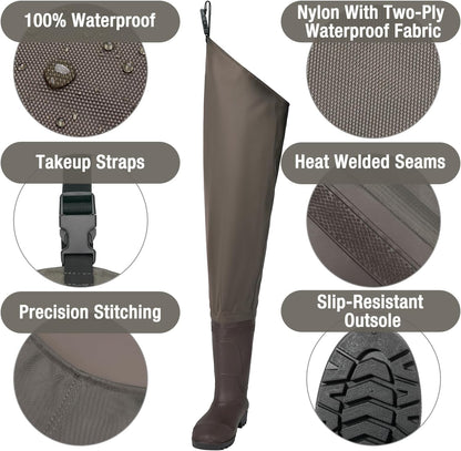 Hip Waders Waterproof Fishing Boots