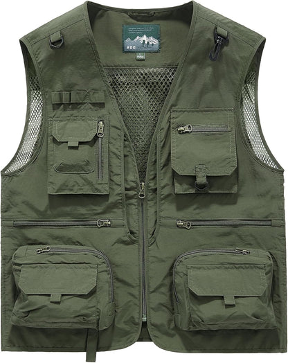 Men's Outdoor Fishing Safari Vest