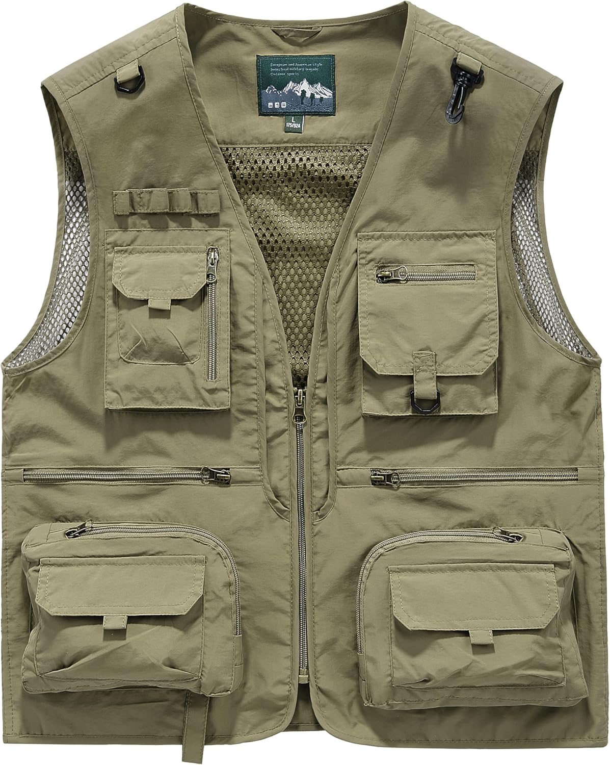 Men's Outdoor Fishing Safari Vest