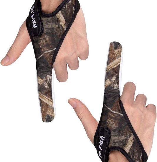 Dr.Fish 2-Piece Fishing Gloves – Index Finger Protection for Casting & Trolling!