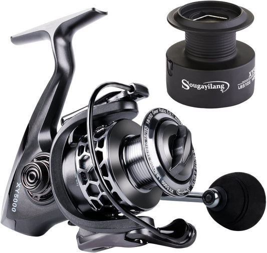  Sougayilang 13+1BB Spinning Reel – Ultra-Smooth & Lightweight Fishing Reel