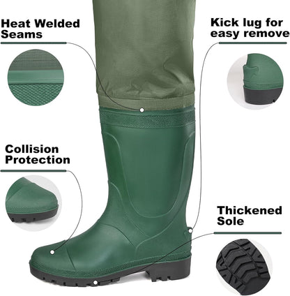 Waterproof Hip Waders for Fishing & Hunting