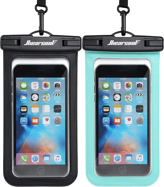 Hiearcool Waterproof Phone Pouch - 2 Pack